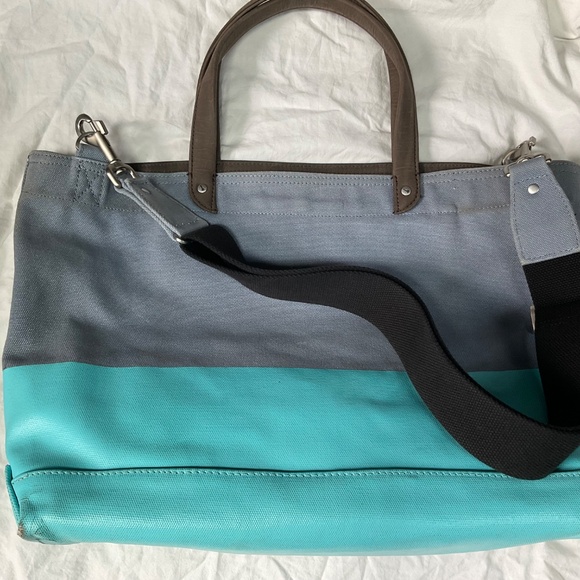 Jack Spade Dipped Canvas Tote or Messenger Bag - Picture 3 of 11